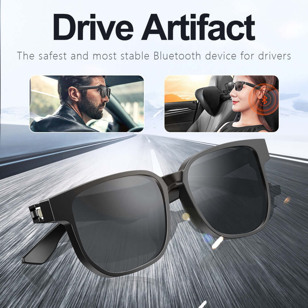 Bluetooth Smart Glasses Music Call