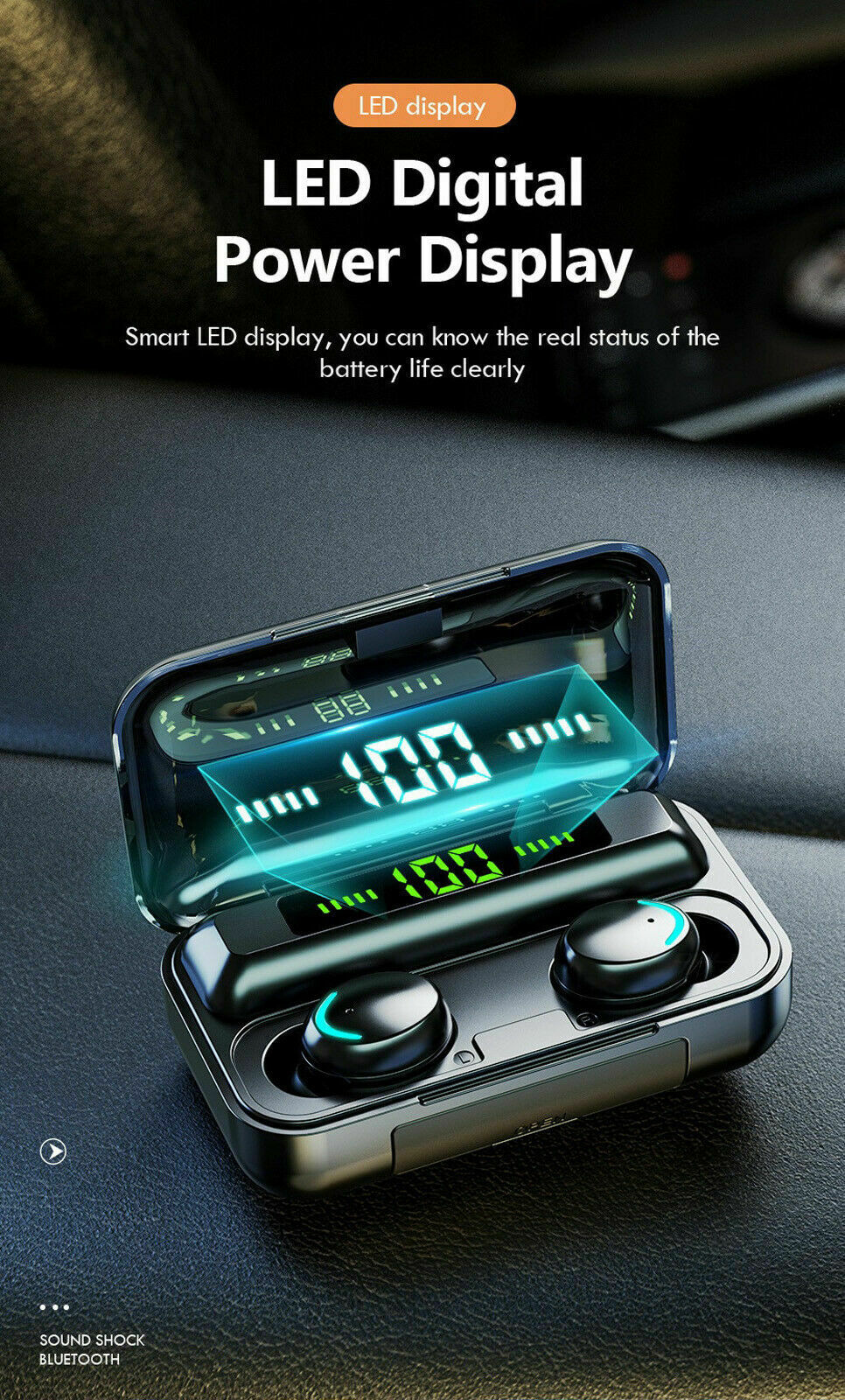 F9-5 Wireless Bluetooth Earbuds