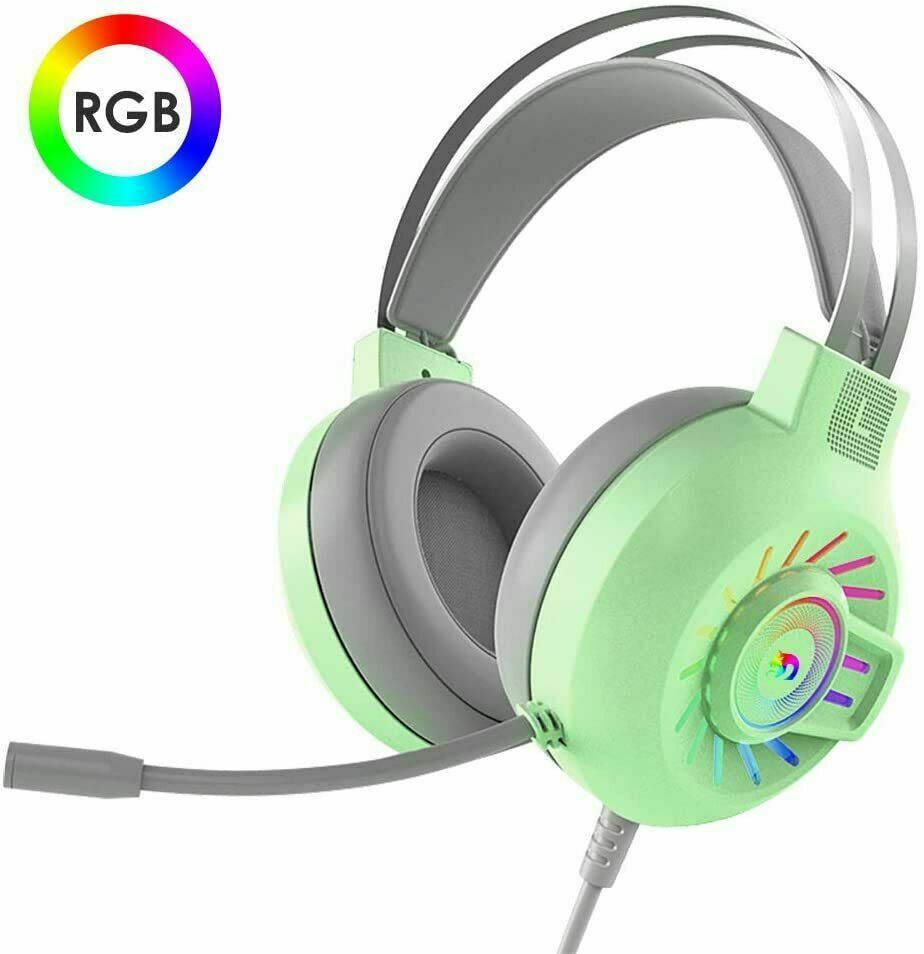 audio 3.5mm Gaming Headset With Mic Headphone For PC Laptop Nintendo PS4