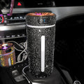 0 Luxury Diamond Car Humidifier LED Light Car Diffuser Auto Air Purifier
