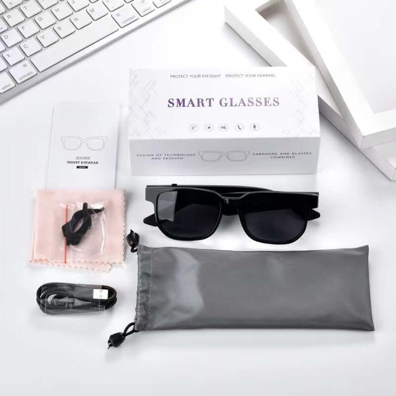 Bluetooth Smart Glasses Music Call