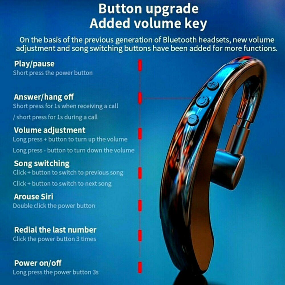 wireless Bluetooth headset