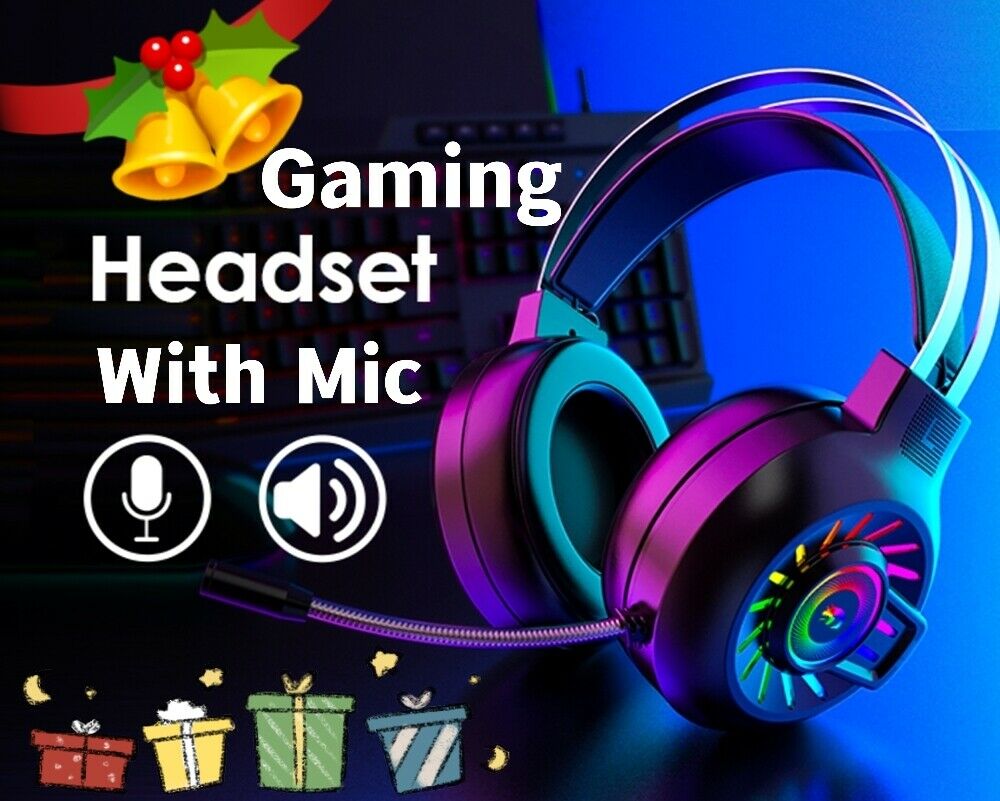 G10 Gaming Headset with RGB lighting.